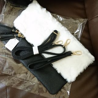 セシルマクビー(CECIL McBEE)の新品セシルマクビー ファークラッチ(クラッチバッグ)