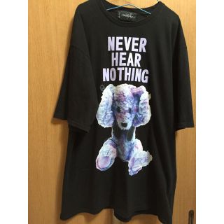 ミルクボーイ(MILKBOY)のMILKBOY never hear no thing ビックTシャツ くま(Tシャツ/カットソー(半袖/袖なし))