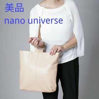 ナノユニバース(nano・universe)のBeau're×nano universe別注レザー2wayショルダーサコッシュ(ショルダーバッグ)