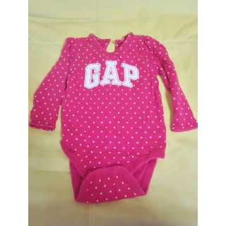 ベビーギャップ(babyGAP)のGAP☆女の子長袖ロンパース☆80(ロンパース)