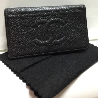 シャネル(CHANEL)のCHANEL  キャビアスキン キーケース(キーケース)