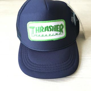 スラッシャー(THRASHER)のTHRASHERジュニアサイズキャップ(帽子)