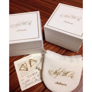 shihara トライアングルピアス 15㎜ 2個セットの通販 by nana's shop