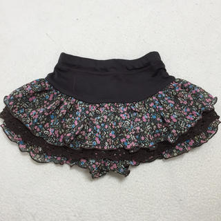 アナスイミニ(ANNA SUI mini)のアナスイミニ キュロットスカート 90 美品(スカート)