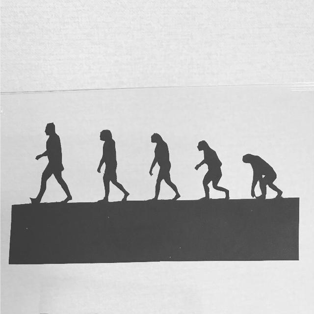 切り絵猿から人間への進化の通販 By ティナ4747 S Shop ラクマ
