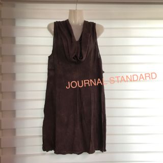 ジャーナルスタンダード(JOURNAL STANDARD)の【13,650円】JOURNAL STANDARD 麻綿ワンピース チュニック(ひざ丈ワンピース)