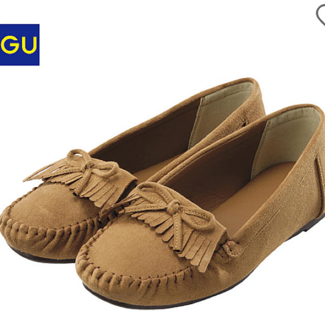 GU(ジーユー)のGＵ モカシン レディースの靴/シューズ(スリッポン/モカシン)の商品写真