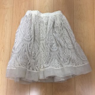 ジルスチュアート(JILLSTUART)のジルスチュアート リバーシブル レース スカート(ミニスカート)