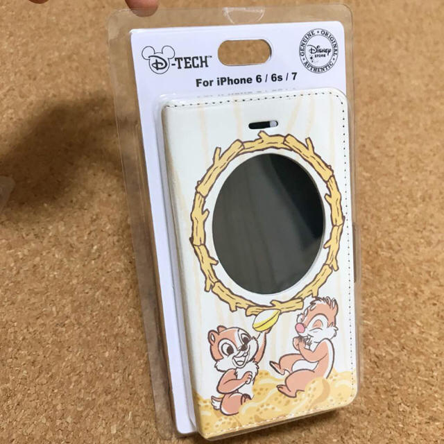 Disney(ディズニー)の新品 iPhone 手帳型 ケース チップ デール ディズニーストア スマホ/家電/カメラのスマホアクセサリー(iPhoneケース)の商品写真