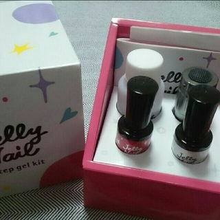 ジェリーネイル(Jelly Nail)の♡Jelly Nail♡1 step gel kit♡中古♡送料無料♡(ネイル用品)