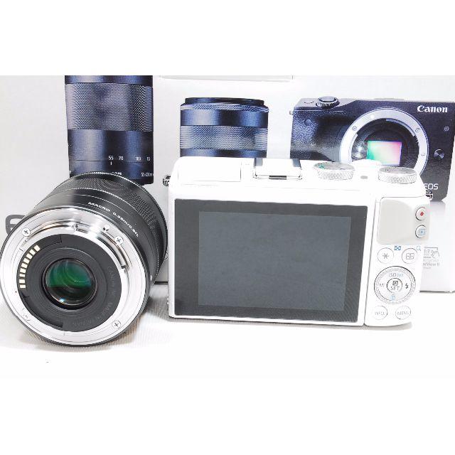 ♡女性に大人気♡新品 Canon EOS M3 15-45レンズキットカメラ