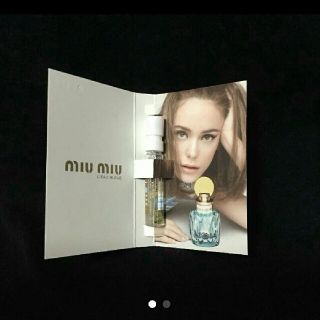 ミュウミュウ(miumiu)の【最新作】MIUMIU miumiu ローブルー
容量:1.5mlx1
(香水(女性用))