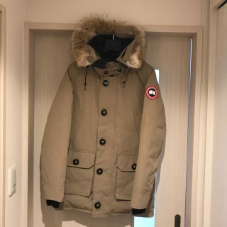 カナダグース(CANADA GOOSE)のCANADAGOOSE カナダグース BROOKFIELD ベージュ S(ダウンジャケット)