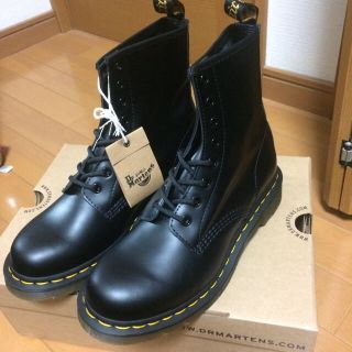 ドクターマーチン(Dr.Martens)のドクターマーチン 1460w 8ホール UK5 黒 ブラック 新品未使用(ブーツ)