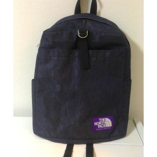 ザノースフェイス(THE NORTH FACE)の美品 ノースフェイス パープルレーベル バッグ インディゴ(バッグパック/リュック)