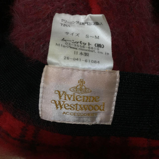 Vivienne Westwood(ヴィヴィアンウエストウッド)のお値下げ☆Vivienne Westwood  ベレー帽 レディースの帽子(ハンチング/ベレー帽)の商品写真