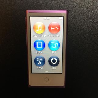 アップル(Apple)のiPod nano 第７世代 本体のみ(ポータブルプレーヤー)