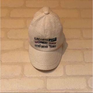 ラコステ(LACOSTE)のLACOSTE ラコステ ヴィンテージ デッドストック 希少 cap 帽子(キャップ)