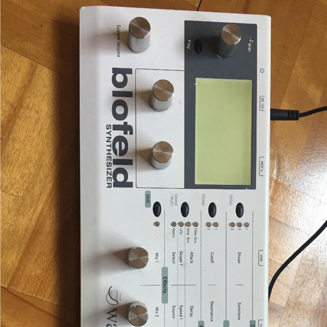 【ジャンク】waldorf bloferd  シンセサイザー 楽器の鍵盤楽器(キーボード/シンセサイザー)の商品写真