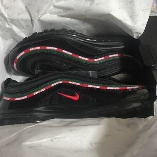 アンディフィーテッド(UNDEFEATED)のUNDEFEATED × NIKE AIR MAX 97 BLACK 30cm(スニーカー)