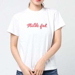 ミルクフェド(MILKFED.)のmilKFED ♡ 白T(Tシャツ(半袖/袖なし))