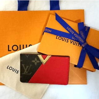 ルイヴィトン(LOUIS VUITTON)の【やよ様専用】Louis Vuitton ヴィトン ポルトカルト キモノ ケース(名刺入れ/定期入れ)