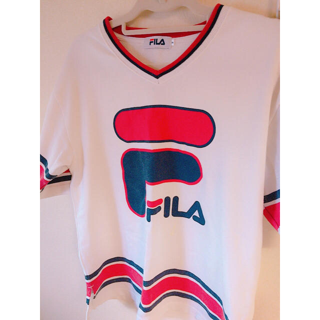 WEGO(ウィゴー)のWEGO FILA 半袖 トップス レディースのトップス(Tシャツ(半袖/袖なし))の商品写真