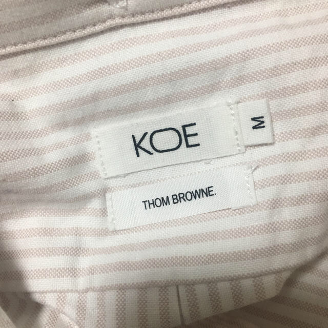 THOM BROWNE(トムブラウン)のKOE THOM BROWNEトムブラウン新品シャツワンピ レディースのワンピース(ひざ丈ワンピース)の商品写真