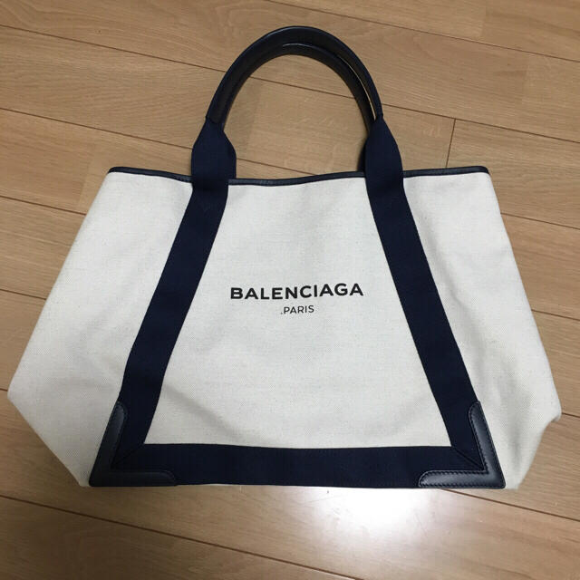 送料0円】 BALENCIAGA BAG - eriruu0703♡バレンシアガ♡ネイビーカバ