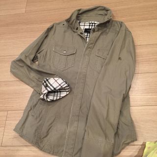 バーバリーブラックレーベル(BURBERRY BLACK LABEL)の薄手アウター Black label(シャツ)