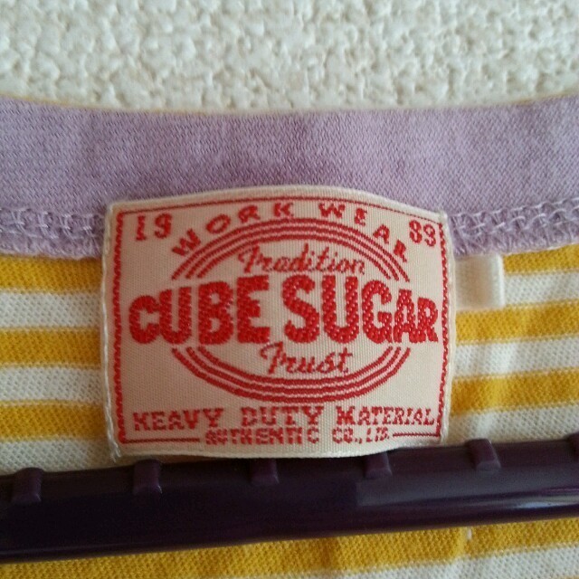 CUBE SUGAR(キューブシュガー)のお取り置き品・2点分 レディースのトップス(Tシャツ(半袖/袖なし))の商品写真