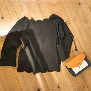 アリエス(aries)のaries mirage  Bonding Scallop Tops(カットソー(長袖/七分))