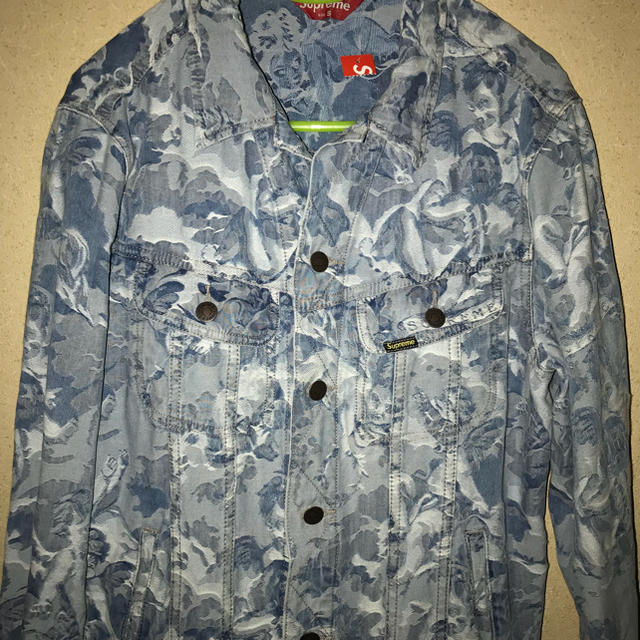 Supreme(シュプリーム)の★Sサイズ★Supreme Cherub Trucker Jacket メンズのジャケット/アウター(Gジャン/デニムジャケット)の商品写真