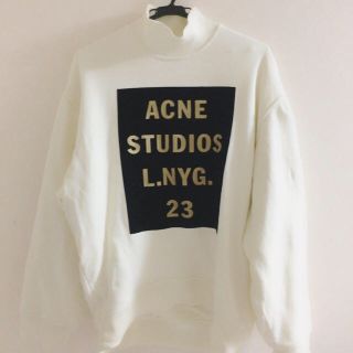 アクネ(ACNE)のACNESTUDIOS ロゴスウェット(トレーナー/スウェット)