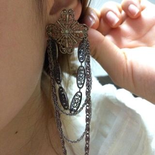 パピヨネ(PAPILLONNER)のパピヨネ♡大振りピアス(ピアス)