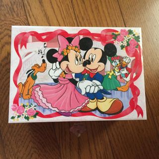 ディズニー(Disney)の【値下げ】ミニー オルゴール付小箱(オルゴール)