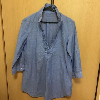 エル(ELLE)のELLEのスキッパー【中古】(シャツ/ブラウス(長袖/七分))