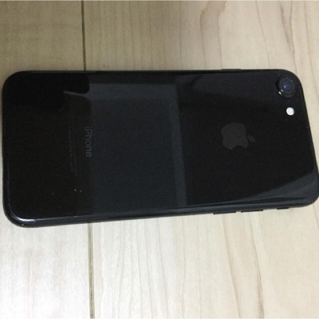 iPhone - iPhone7 SIMフリー ジェットブラック 128GB 付属品完備 オマケ付