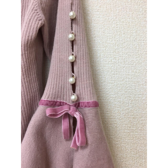 JILL by JILLSTUART(ジルバイジルスチュアート)の今季♡リブ ベーシック フレアスリーブ ニット レディースのトップス(ニット/セーター)の商品写真