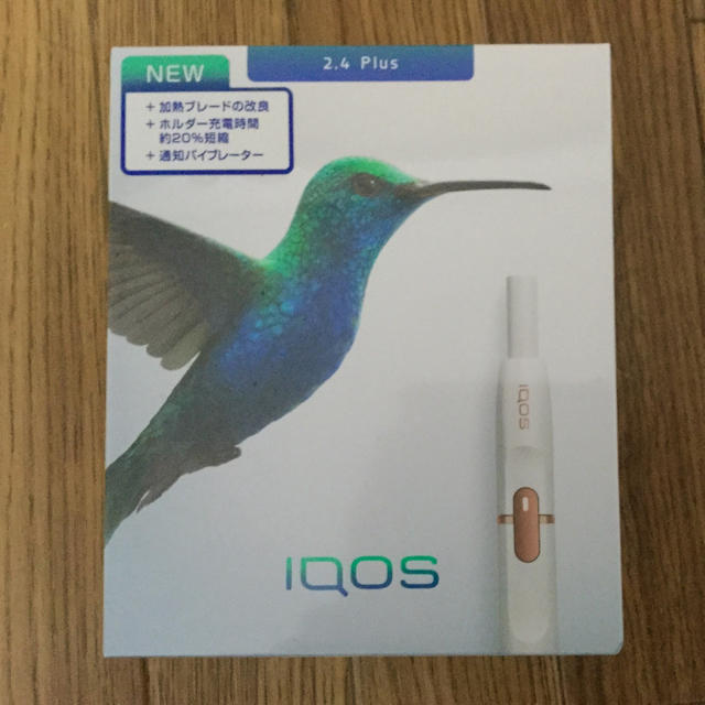 新品未開封　未登録　アイコス 本体 iQOS 2.4Plus ホワイト