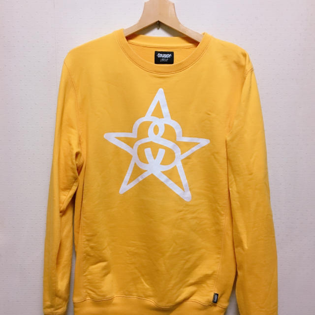 STUSSY(ステューシー)のSTUSSY イエロー メンズのトップス(スウェット)の商品写真