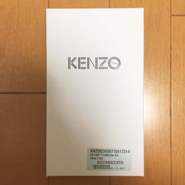 9/27限定値下げ♡新品未使用 KENZO iPhone7ケース