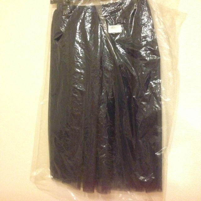新品ネイビー チュールスカート レディースのスカート(ひざ丈スカート)の商品写真