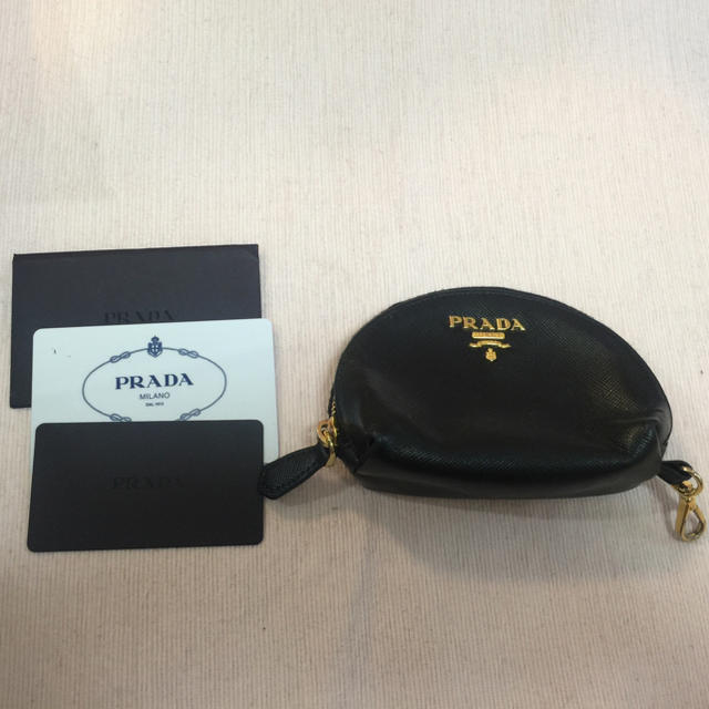 PRADA(プラダ)のPRADA キーリング付コインケース♡ レディースのファッション小物(コインケース)の商品写真