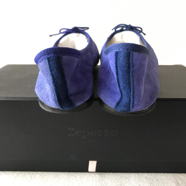 repetto(レペット)の美品★レペット バレエシューズ FLORA 38 スエード Lepetto レディースの靴/シューズ(バレエシューズ)の商品写真