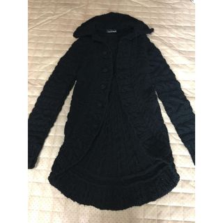 コムデギャルソン(COMME des GARCONS)の【コムデギャルソン tricot 】ニットコート フリーサイズ(ニット/セーター)