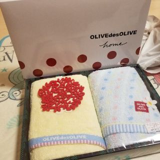 olive　des　olive　タオル(タオル)