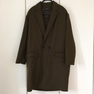 イザベルマラン(Isabel Marant)の＊新品イザベルマラン ウールオーバーコート カーキ 34＊(ロングコート)