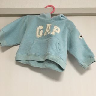 ベビーギャップ(babyGAP)のGAP トレーナーベビーサイズ ブルー(トレーナー)