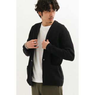 アーバンリサーチ(URBAN RESEARCH)の【URBAN RESEARCH】SonnyLabelワッフル1ボタンカーディガン(カーディガン)